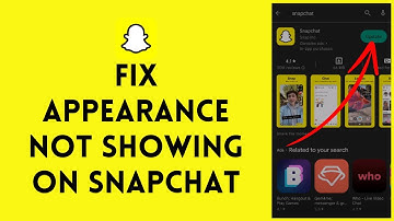 How To Fix App Appearance Not Showing On Snapchat (2023) - Full Tutorial