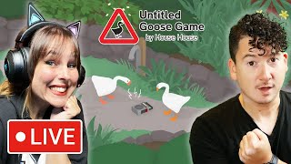 WIJ ZIJN DE MEEST VERVELENDE GANZEN - Untitled Goose Game met Rick screenshot 4