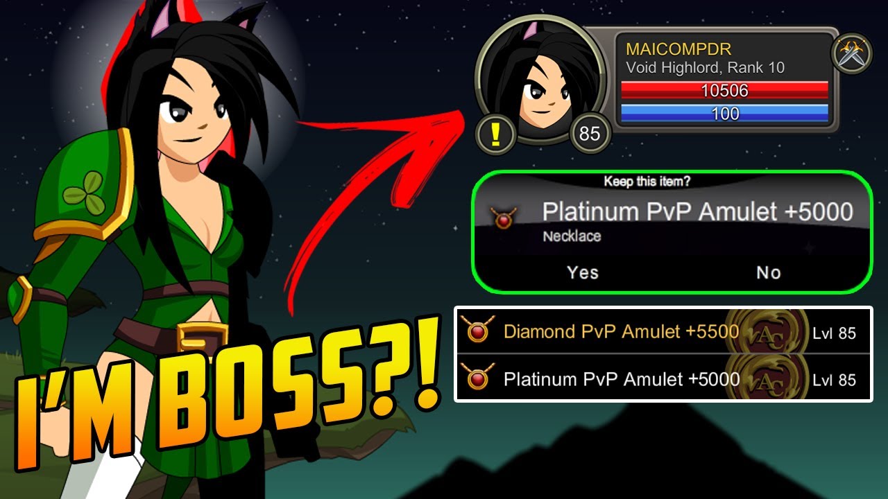=AQW= PVP AMULET +5000 / +5500 MORE LIFE! YouTube