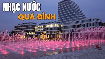 Rực rỡ nhạc nước tại Trung tâm Chính trị - Hành chính Hải Phòng (08.06.2025)