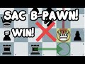 Start Hanging Pawns and WIN! | How to Sac Pawns and WIN!