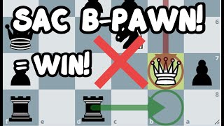 Start Hanging Pawns and WIN! | How to Sac Pawns and WIN!