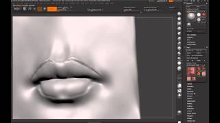 lips realtime sculpt