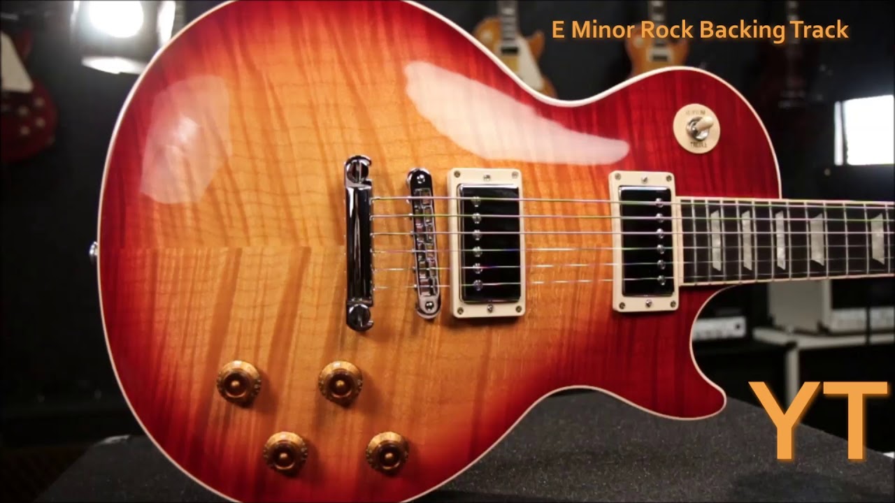 Epic Rock Backing Track E Minor Youtube