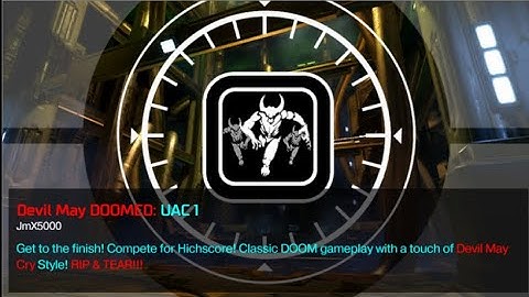 Doom Snapmap - Devil May DOOMED: UAC 1