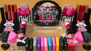 Mixing”L.o.l” Eyeshadow And Makeup,Parts,Glitter Into Slime!Satisfying Slime Video!★Asmr★