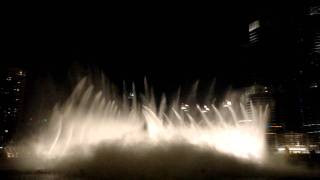 Burj Khalifa Fountain Show ''Thriller - Michael Jackson'' (HD 720P)