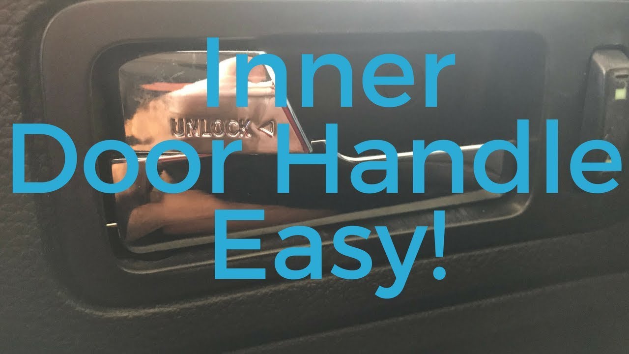 Replacing Inner Door Handle On A 2006 Ford Fusion