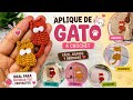 🐱 El Aplique de Gato Más Tierno para Tus Proyectos de Crochet