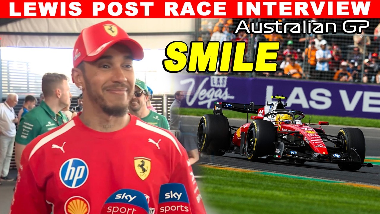 Lewis Hamilton Post race Interview | 2026 Australian Grand Prix: P4