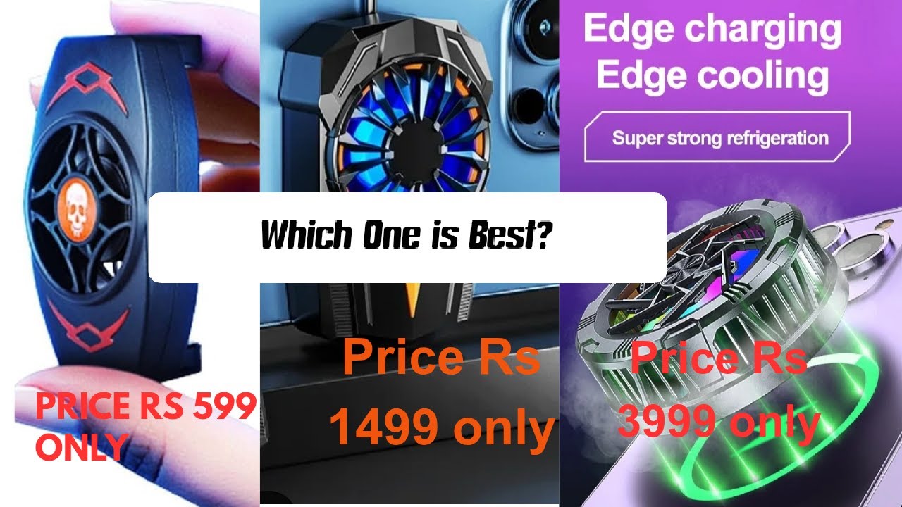 Compare 3 Mobile Cooler Fans | Performance, Noise, Cooling Test