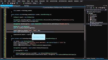 Exporting Report in WinRT - Stimulsoft Reports - [Shot on version 2012.1]