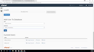 OneHoster’s cPanel tutorials:  Creating a MySQL database