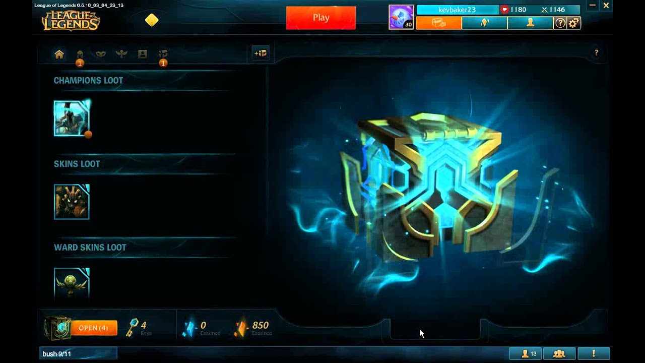Opening 5 Hextech Chests (LoL) YouTube