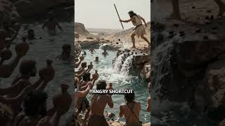 Moses Strikes the Rock: The Miracle and the Warning. #BibleStory #Scripture #BibleTok #BiblicalStori