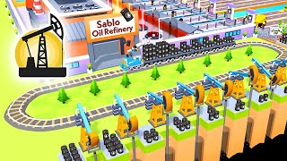 Oil Mining 3D - Petrol Factory Gameplay | iOS, Android, Simulation Game screenshot 4