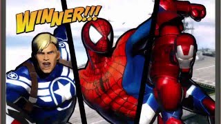 Ultimate Marvel VS Capcom 3 (Xbox 360) Arcade as Spider-Man, Iron Man & Captain America
