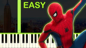 Spider-Man Homecoming´s Theme - EASY Piano Tutorial