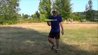 Freestyle Frisbee How to do an Under The Leg set on a Nail Delay
