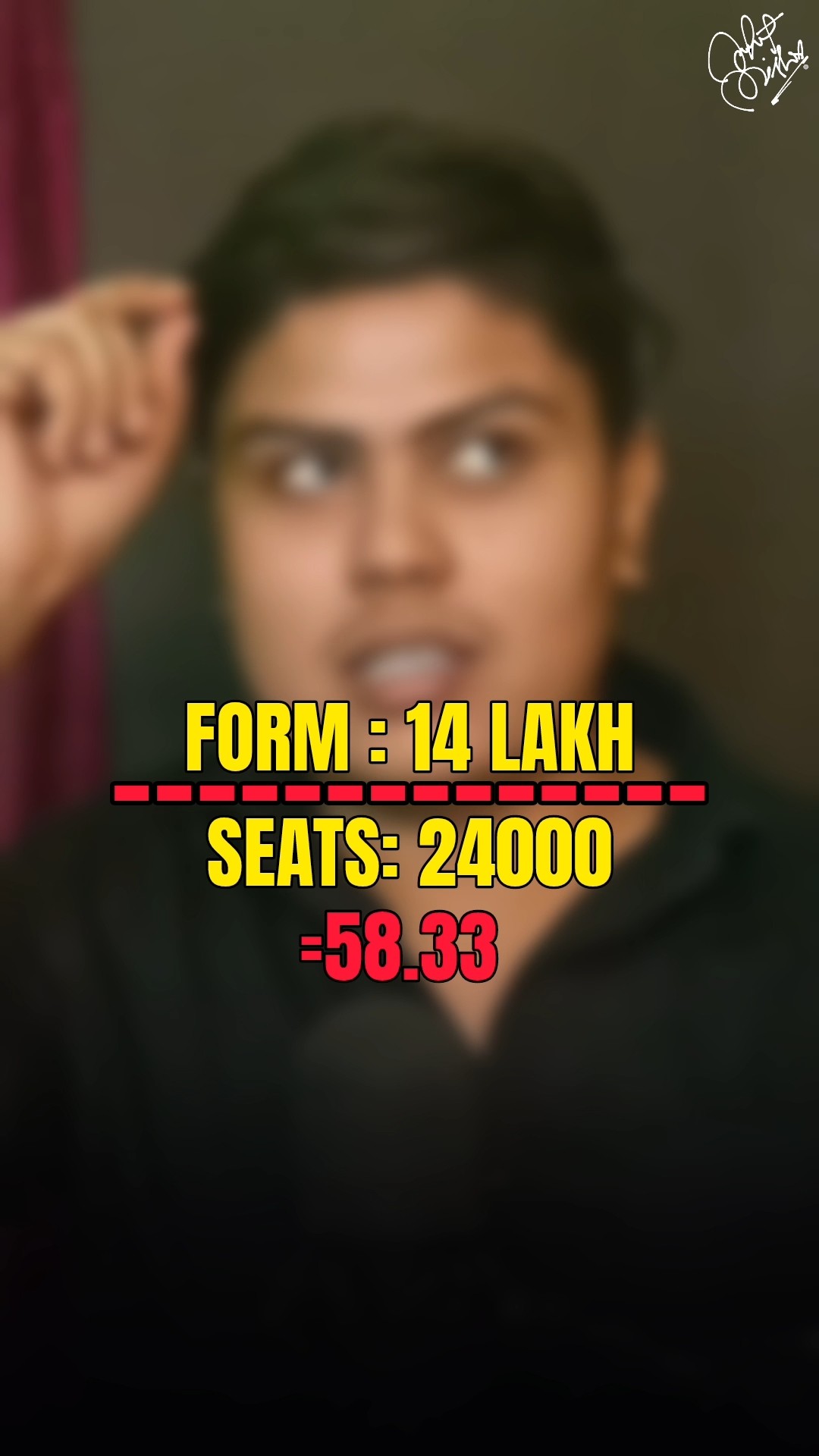 14 Lakh Forms in JEE MAIN 2025 | IIT JEE | #motivation