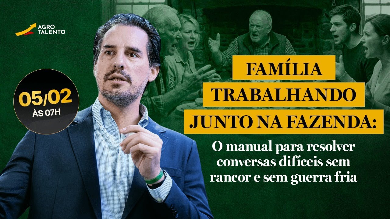 Manual de conversas difíceis na fazenda: sucessão familiar sem briga, com lucro e crescimento