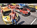 HOMEM ARANHA BATMAN HULK E SUPER HERÓIS COM SUPER CARROS DE CORRIDA! DESAFIO DE CARROS - IR GAMES