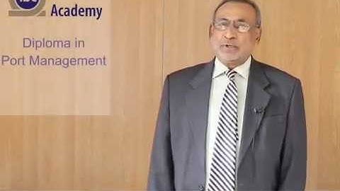 Port Management distance learning course