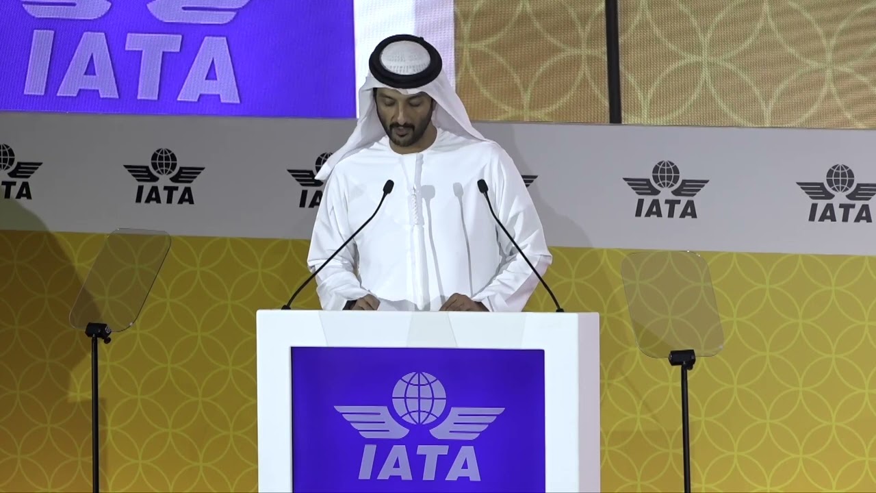 IATA AGM 2024: Keynote Address By H.E. Abdulla bin Touq Al Marri, Minister of Economy, UAE
