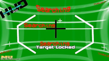 Target Lock HUD Green Screen | No Copyright VFX 2020 | Chroma Key | #mvstudio | #TargetLockHUD