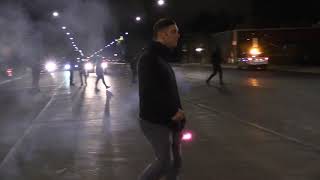 Protesters march to 3rd District after shooting