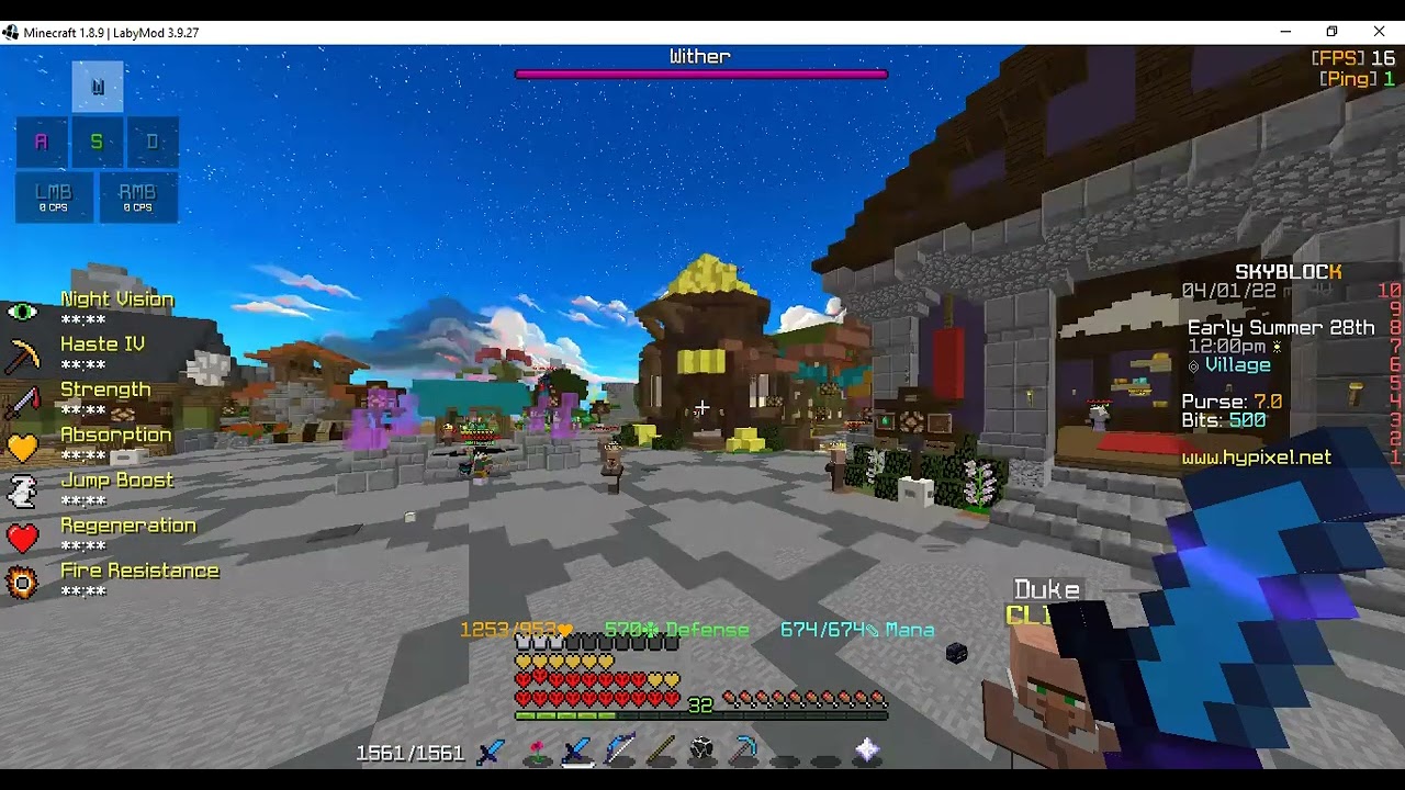 april fool day event on hypixel skyblock. YouTube