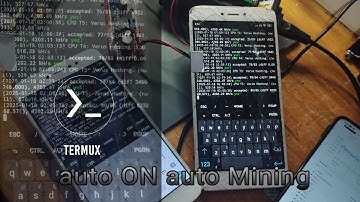 Part 2 Cara mining coin verus di Android aplikasi termux Auto ON #mining #miningdiandroid #verus