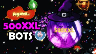 Agma.io || 500 XXL Bots - Legendary Gameplay!