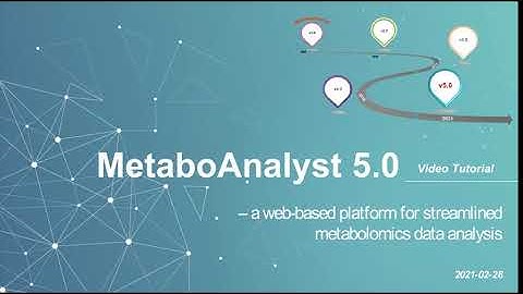 MetaboAnalyst 5.0 - Statistical Analysis (Multivariate analysis)