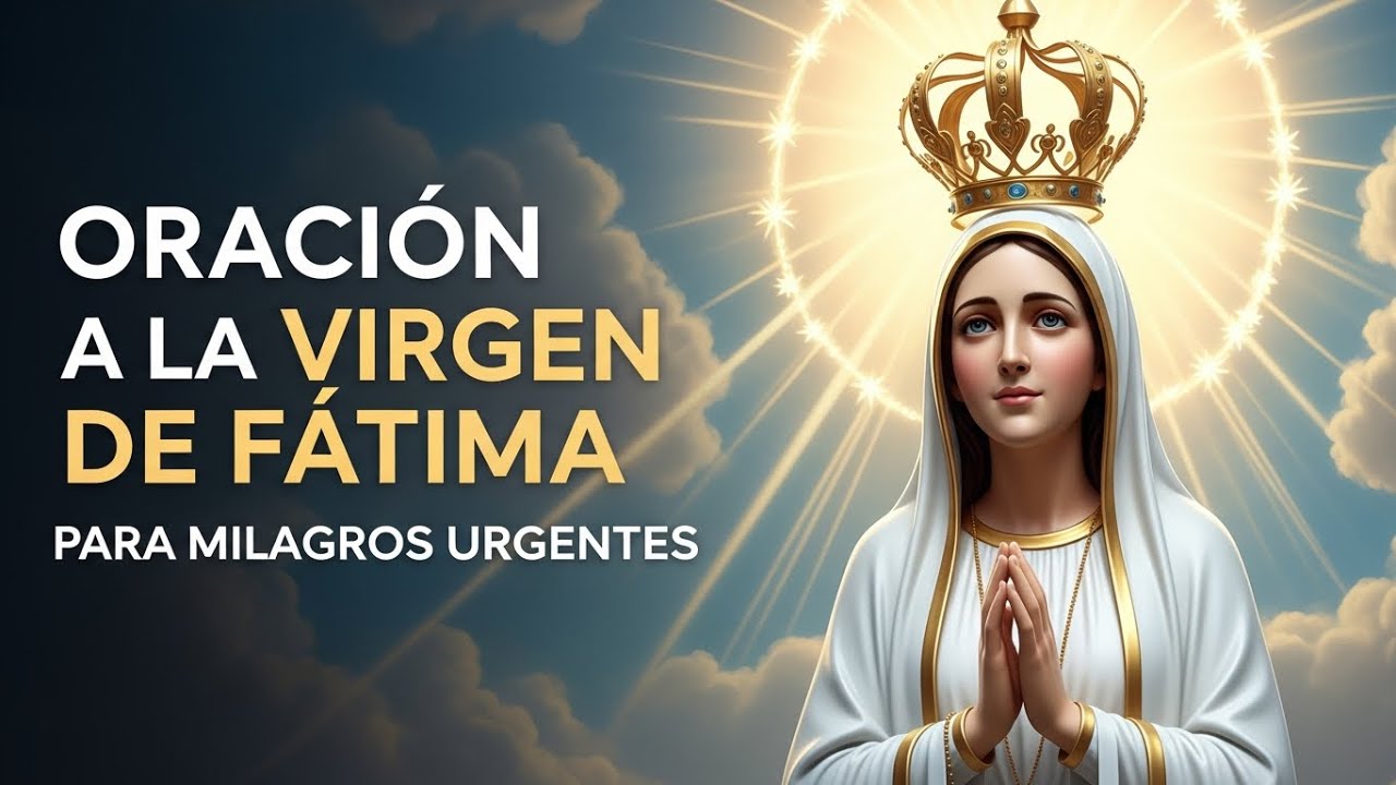 Reza Esta Oración a la Virgen de Fátima y Un Milagro Te Sorprenderá Hoy ...