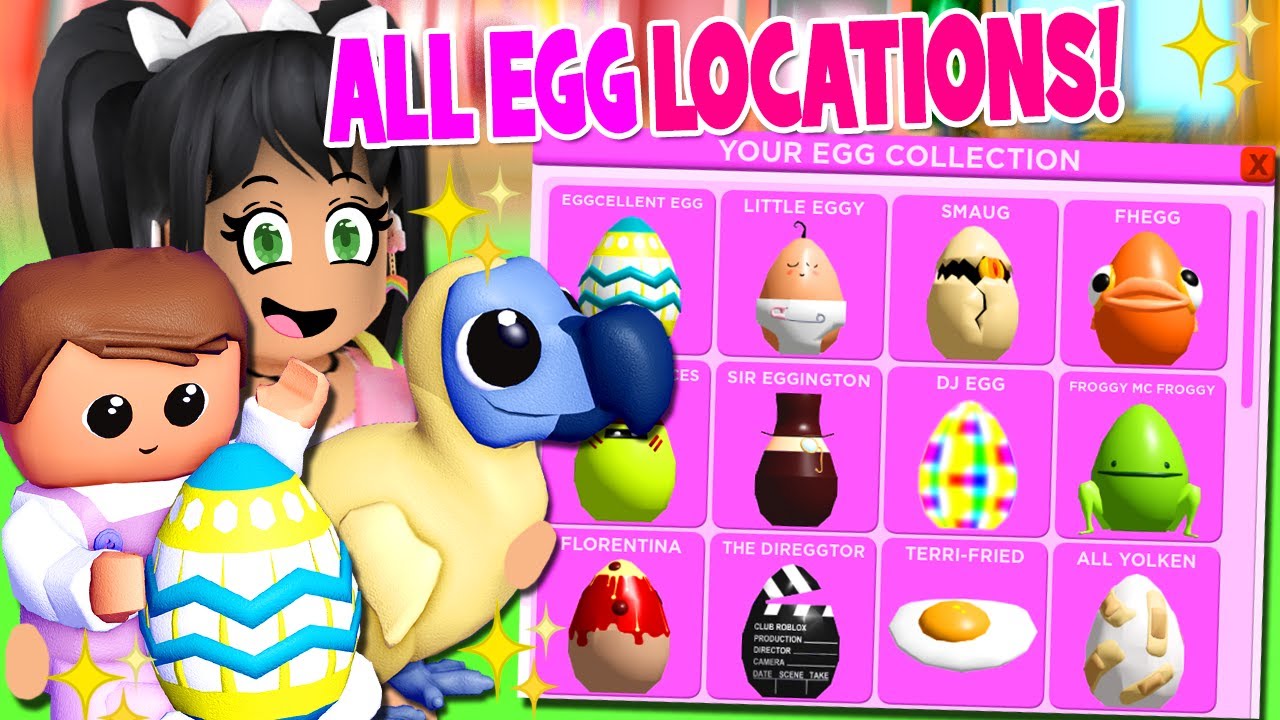 *ALL EGG LOCATIONS* CLUB ROBLOX EASTER EGG HUNT (roblox) GUIDE YouTube