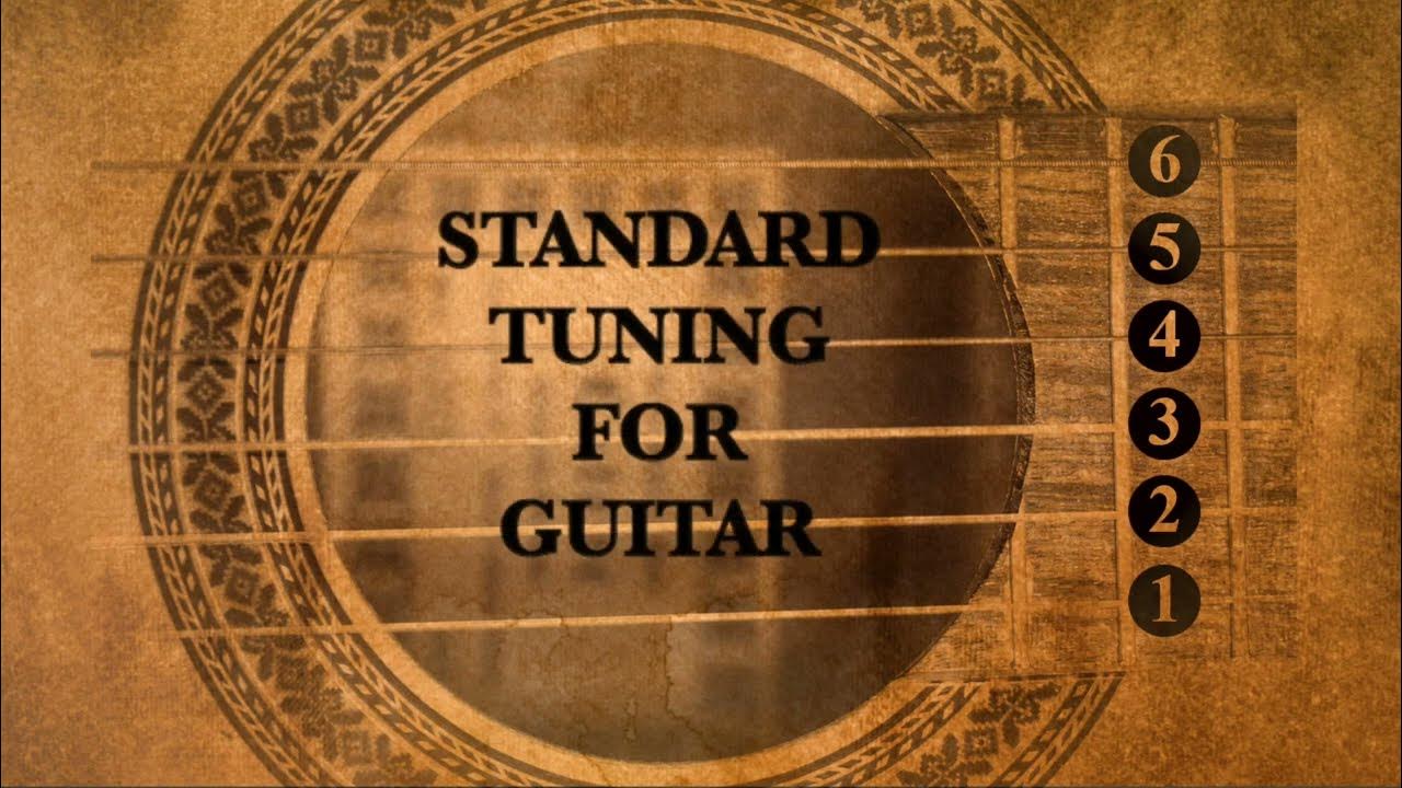 Guitar Tuner EADGBE Standard Guitar Tuning YouTube