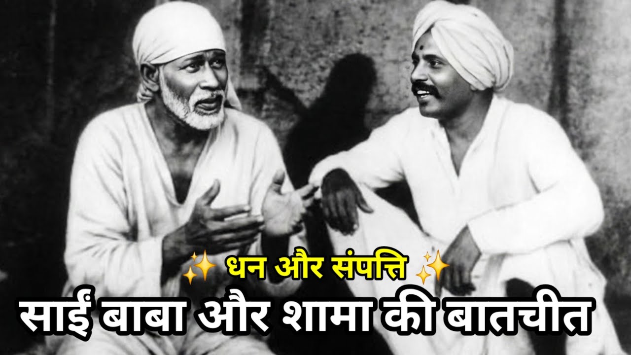 साईं बाबा और शामा की बातचीत | धन, संपत्ति और कामयाबी sai baba history shirdi