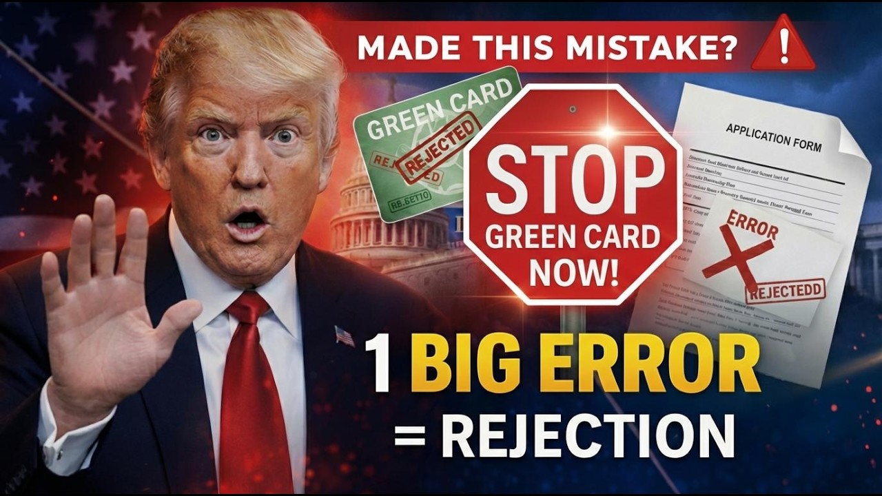 Stop Your Green Card Application Today If You Made This Error