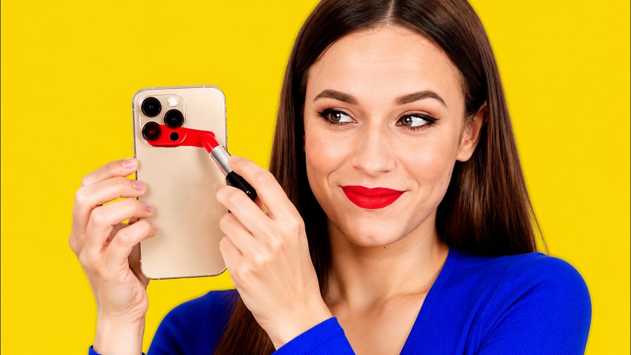 COOL DIY PHONE CRAFTS AND FUNNY PHONE PRANKS ON FRIENDS || Summer ...
