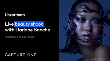 Capture One Livestream | Live beauty shoot with Dariane Sanche
