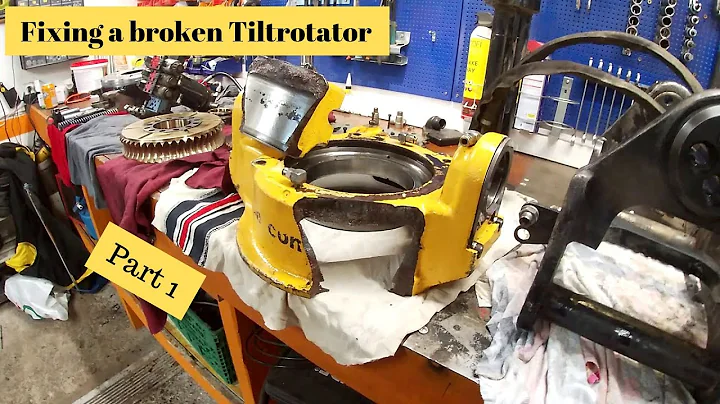 Fixing a broken Engcon tiltrotator part 1