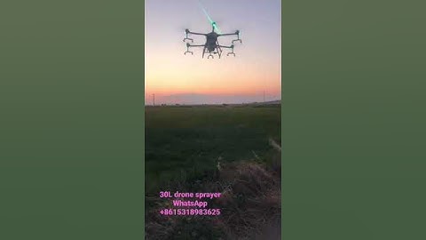 Joyance 30L drone sprayer working #dronefarming