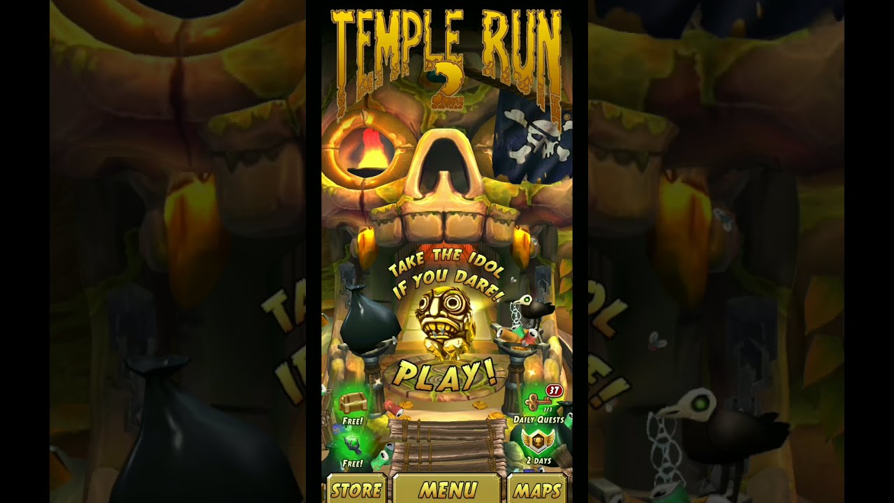 TRASH CLEARANCE DRIVE TEMPLE RUN 2 PIRATE COVE EARTH DAY GLOBAL CHALLENGE