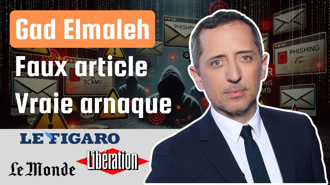 [Faux article] La Banque Centrale poursuit Gad Elmaleh : Ses paroles  sensationnelles dans C à vous
