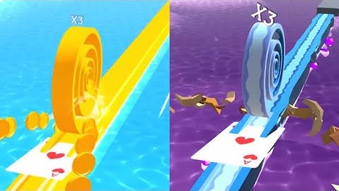 Spiral Roll Gameplay | All Levels