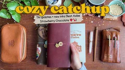 💕 traveler’s notebook updates | memory keeping, morning pages + ink swatching 📔