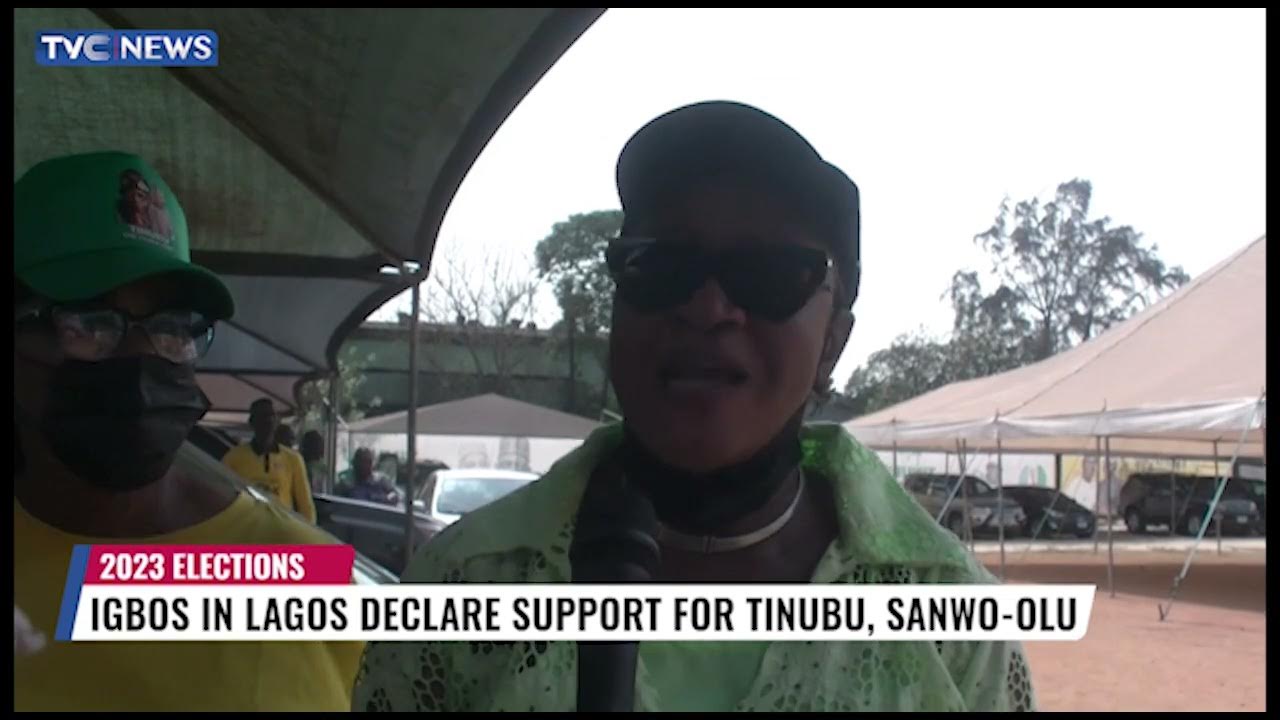 Igbos In Lagos Declare Support For Tinubu, Sanwo-Olu