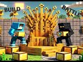 ПОСТРОИЛИ МАЙНКРАФТ ТРОН В BUILD BATTLE!!!