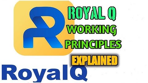 ROYAL Q WORKING PRINCIPLE EXPLAINED. (Watch before getting started)
